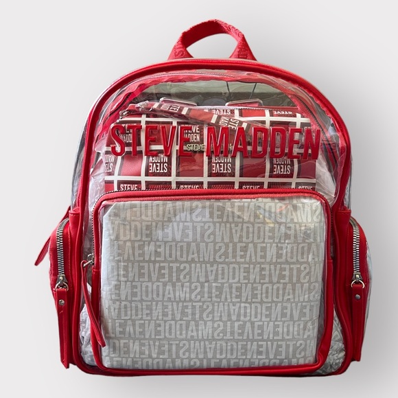 Steve Madden Handbags - Steve Madden Clear Backpack